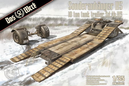 Kituri machete - Das Werk 35002 - 1:35 Sonderanhänger 115 - 10t Tank Trailer Sd.Ah.115