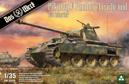 Kituri machete - Das Werk 35010 - 1:35 Pzkpfw V Panther Ausf.A Early / Mid