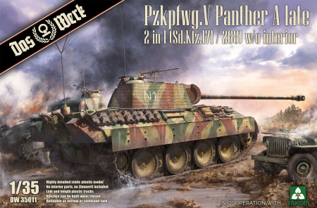 Kituri machete - Das Werk 35011 - 1:35 Pzkpfw V Panther Ausf.A Late