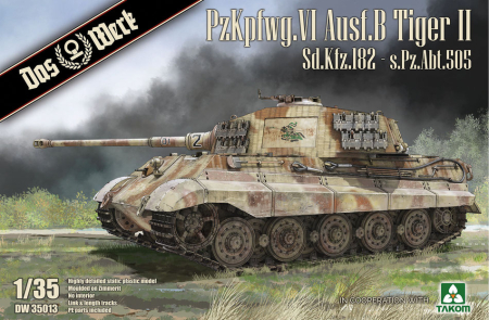 Kituri machete - Das Werk 35013 - 1:35 Königstiger Sd.Kfz.182