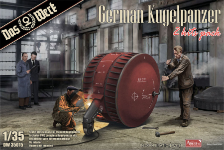 Kituri machete - Das Werk 35015 - 1:35 German Kugelpanzer - 2 kits pack