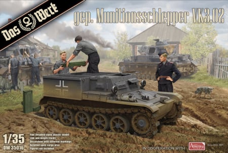 Kituri machete - Das Werk 35016 - 1:35 Gepanzerter Munitionsschlepper VK3.02