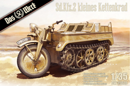 Kituri machete - Das Werk 35020 - 1:35 Sd.Kfz.2 kleines Kettenkrad