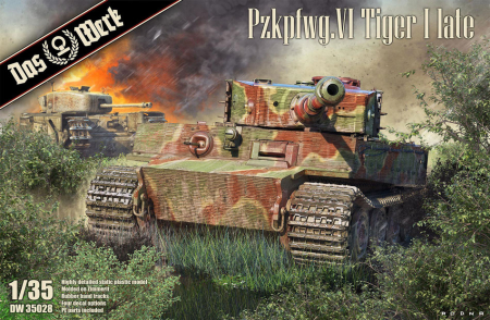 Kituri machete - Das Werk 35028 - 1:35 German PzKpfwg.VI Tiger I late