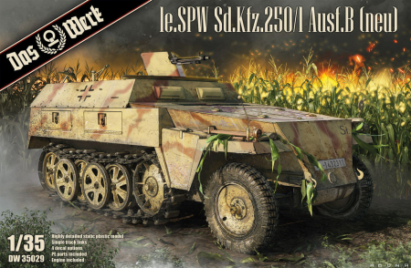 Vehicule militare terestre - Das Werk 35029 - 1:35 Sd.Kfz.250/1 Ausf.B