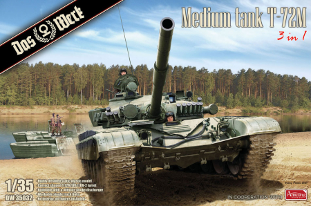 Kituri machete - Das Werk 35032 - 1:35 Medium Tank T-72M (3in1)
