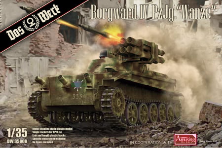 Kituri machete - Das Werk 35008 - 1:35 Borgward IV PzJg. Wanze