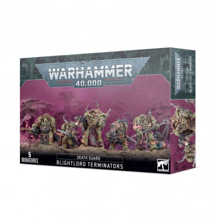 Armies of Chaos - Death Guard: Blightlord Terminators