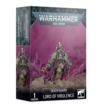 Wargames & Boardgames - Death Guard Lord Of Virulence