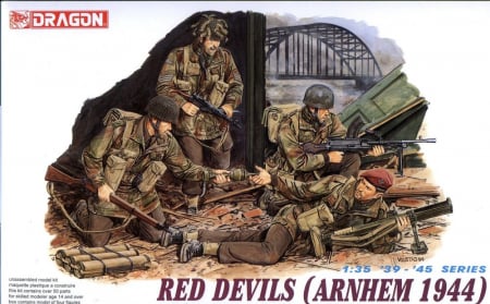 Kituri machete - Dragon 6023 - 1:35 Red Devils (Arnhem 1944) Figure Set