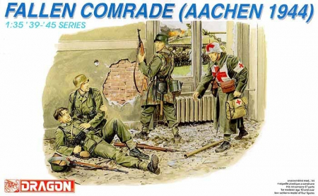 Kituri machete - Dragon 6119 - 1:35 Fallen Comrade (Aachen 1944)