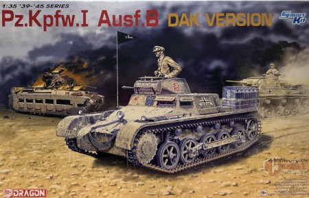 Vehicule militare terestre - Dragon 6207 - 1:35 German light tank Pz.Kpfw. I Ausf. B DAK Version