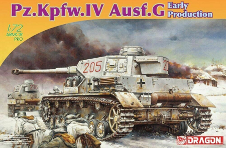 Kituri machete - Dragon 7278 - 1:72 Pz.Kpfw. IV Ausf. G Early