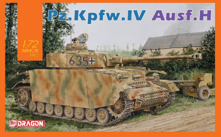 Kituri machete - Dragon 7279 - 1:72 Panzer IV Ausf H Mid production