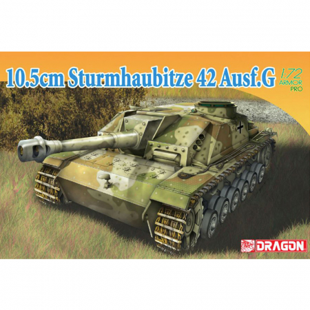 Kituri machete - Dragon 7284 - 1:72 10.5 cm Sturmhaubitze 42 Ausf.G