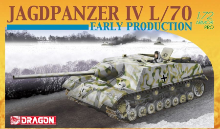 Kituri machete - Dragon 7307 - 1:72 Jagdpanzer IV L70 Early production
