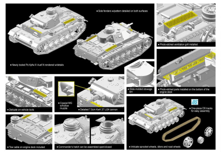 Dragon 7386 - 1:72 Panzer III Ausf N DAK [1]