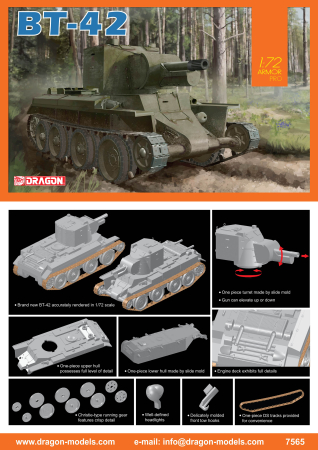 Dragon 7565 - 1:72 BT-42 [1]