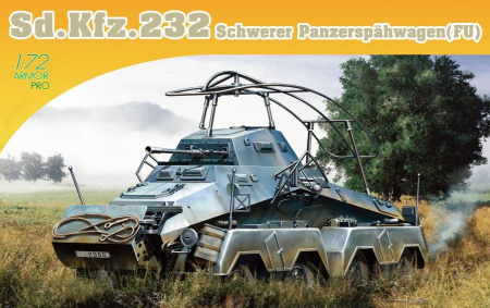 Kituri machete - Dragon 7581 - 1:72 Sd.Kfz.232 Schwerer Panzerspahwagen (Fu)