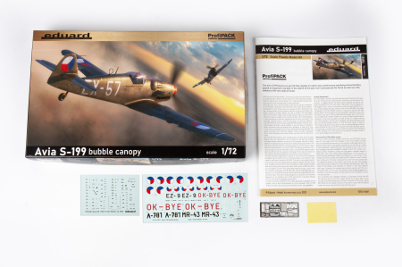 Eduard 70151 - 1:72 Avia S-199 bubble canopy Profipack [2]