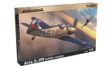 Avioane - Eduard 70151 - 1:72 Avia S-199 bubble canopy Profipack