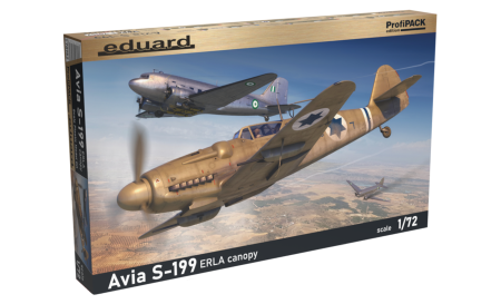 Aero militare - Eduard 70152 - 1:72 Avia S-199 ERLA canopy Profipack