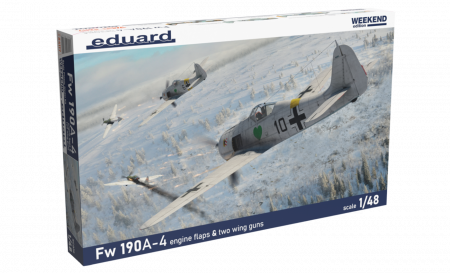 Aero militare - Eduard 84117 - 1:48 Fw 190A-4 w/ engine flaps & 2-gun wings Weekend edition