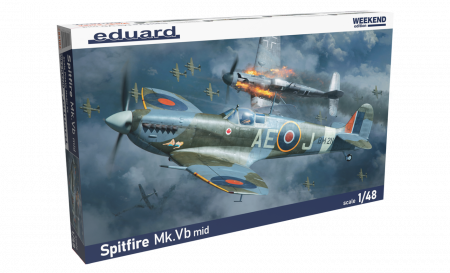 Aero militare - Eduard 84186 - 1:48 Spitfire Mk.Vb mid Weekend edition