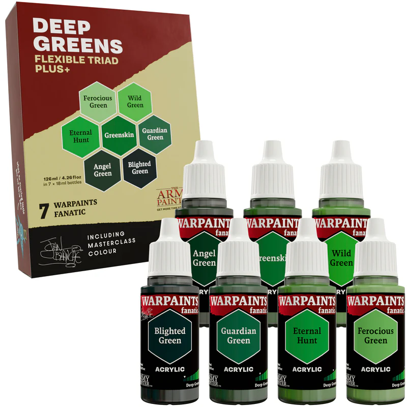 The Army Painter - Flexible Triad PLUS+: Deep Greens [1]