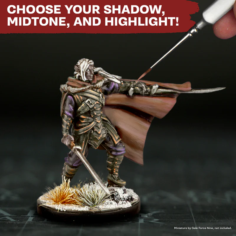 The Army Painter - Flexible Triad PLUS+: Ruddy Browns [2]