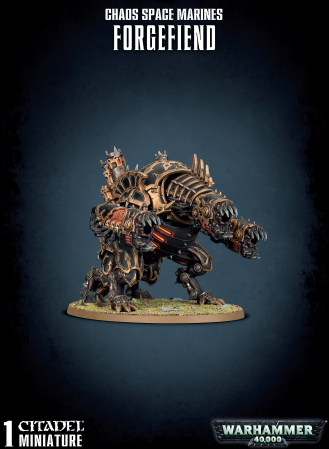 Wargames & Boardgames - Chaos Space Marines Forgefiend