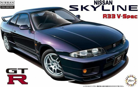 Vehicule civile - Fujimi 04627 - 1:24 Nissan Skyline R33 Gt3 V Spec 1995