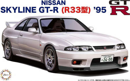 Vehicule civile - Fujimi 04669 - 1:24 Nissan R33 Skyline Gt-R 1995