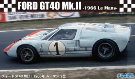 Vehicule civile - Fujimi 12604 - 1:24 Ford Gt40 Le Mans 1966