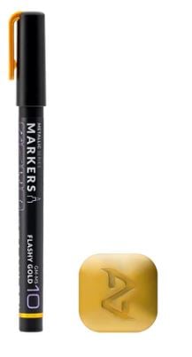 Noutati - Gaahleri - Metallic Series Markers - Flashy Gold