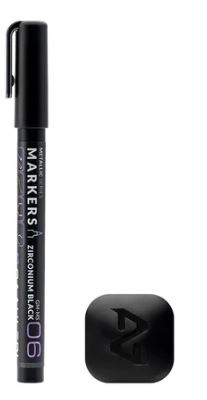 Noutati - Gaahleri - Metallic Series Markers - Zirconium Black