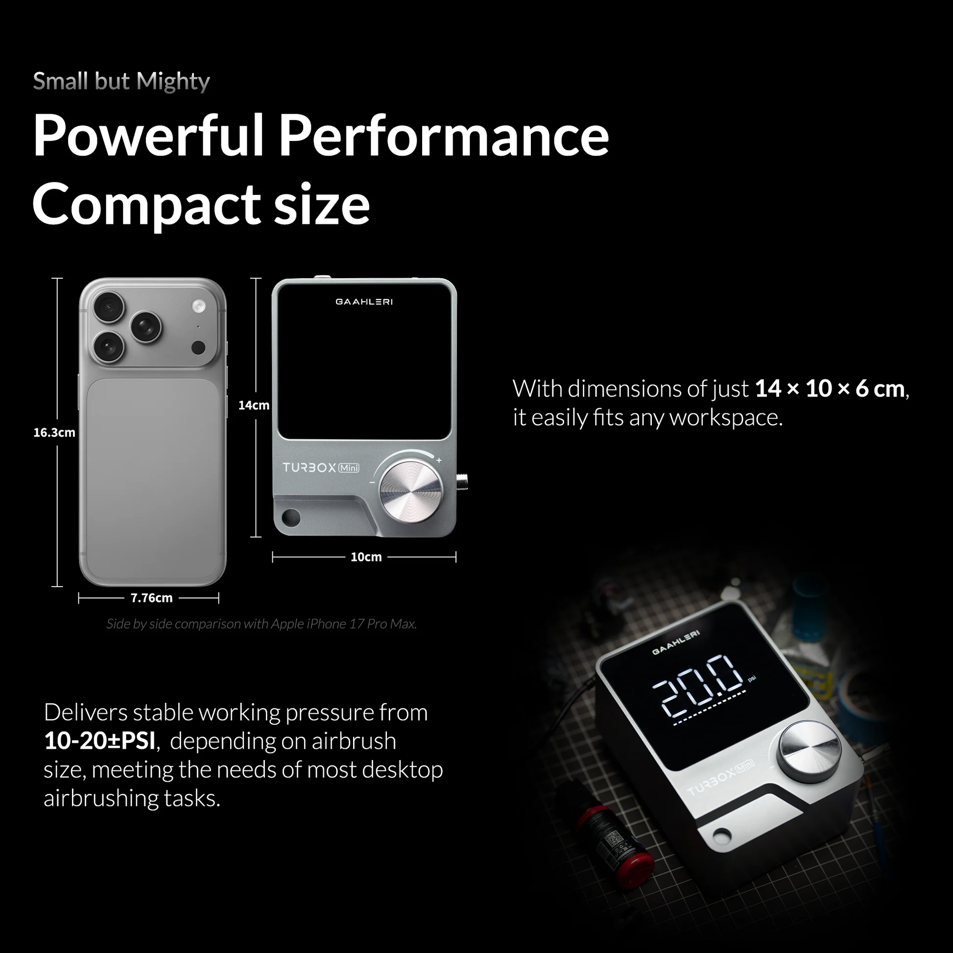 Gaahleri - Turbo X Mini Air Compressor [1]
