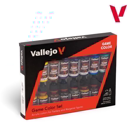 Vallejo Fantasy Paint Sets - Vallejo 72298 - Game Color - Advanced Paint set