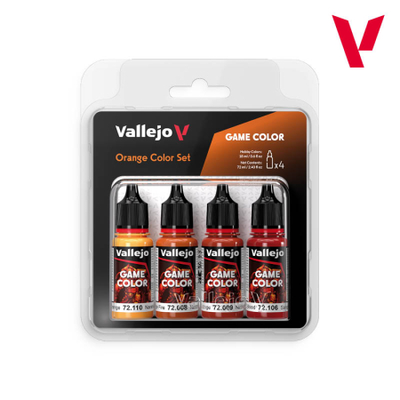 Noutati - Vallejo 72381 - Game Color - Orange Color Set