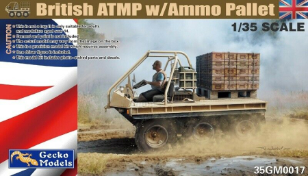 Kituri machete - Gecko Models 0017 - 1:35 British ATMP with Ammo Pallet