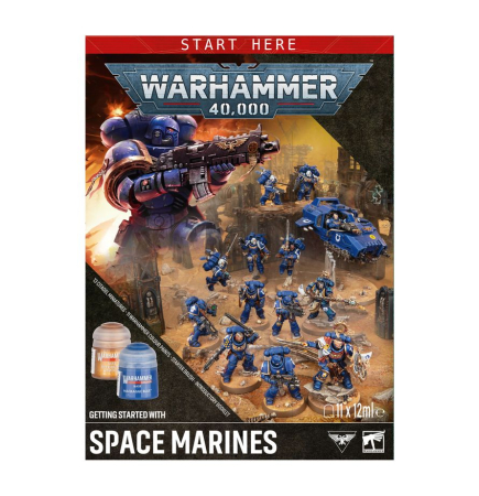 Warhammer & Wargames - Getting Started With Space Marines (Eng)