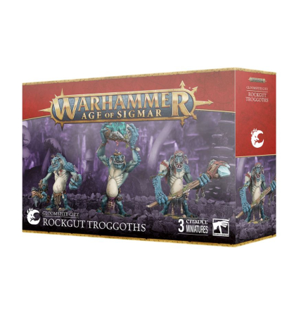 Warhammer & Wargames - Gloomspite Gitz: Rockgut Troggoths