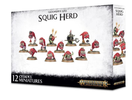 Warhammer Age of Sigmar - Gloomspite Gitz Squig Herd
