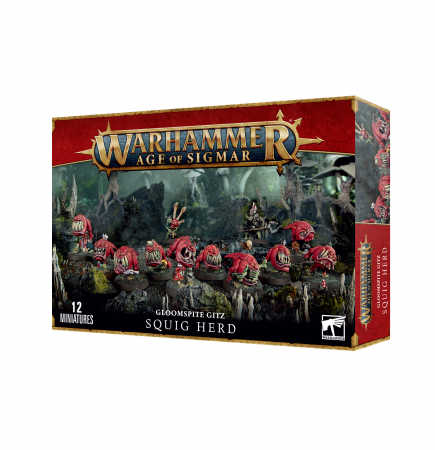 Wargames & Boardgames - Gloomspite Gitz Squig Herd