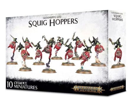Warhammer Age of Sigmar - Gloomspite Gitz Squig Hoppers