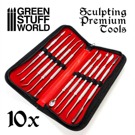 GSW - 10X Professional Sculpting Tools With Case [1]