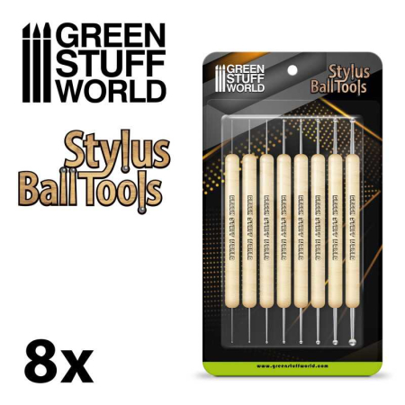 Scule & materiale - GSW - 8X Sculpting Stylus Tool Set