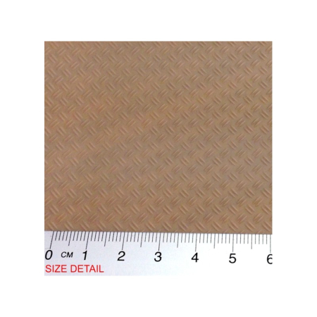 GSW - Plasticard - Thread DOUBLE DIAMOND Textured Sheet [1]