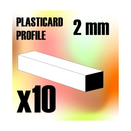 Scule & materiale - GSW - ABS Squared Rods 2mm
