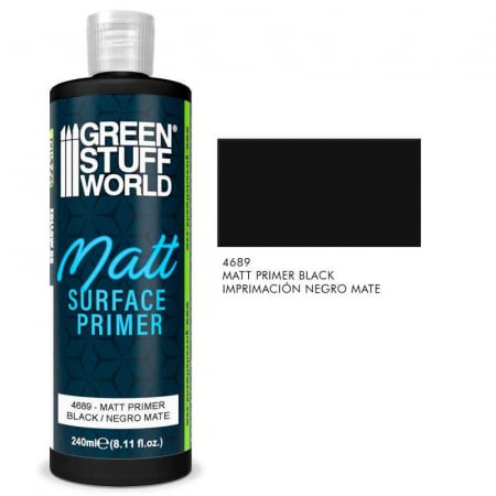 GSW - Matt Black Primer 240ml - Black [1]